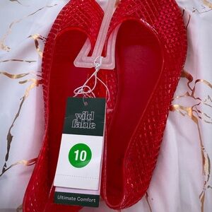 Wild Fable Vibrant Red Flats